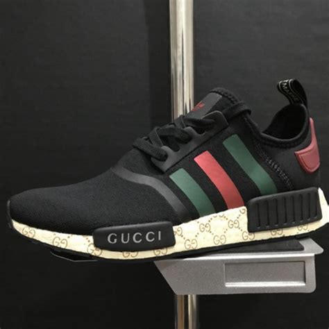 adidas nmd r1 gucci black|adidas x gucci release date.